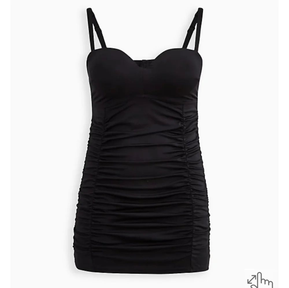 Torrid UNDERWIRE RUCHED RETRO MID-LENGTH SWIM DRESS SZ14/16 DD/DDD - Picture 1 of 9